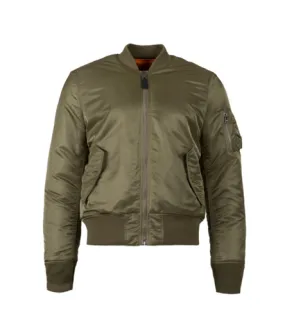 Alpha Industries MA-1 SLIM FIT FLIGHT JACKET VINTAGE OLIVE