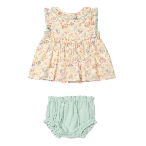 Ari Baby Set | Spring Ditsy Print