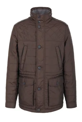 Bugatti Quilted Jacket, Brown