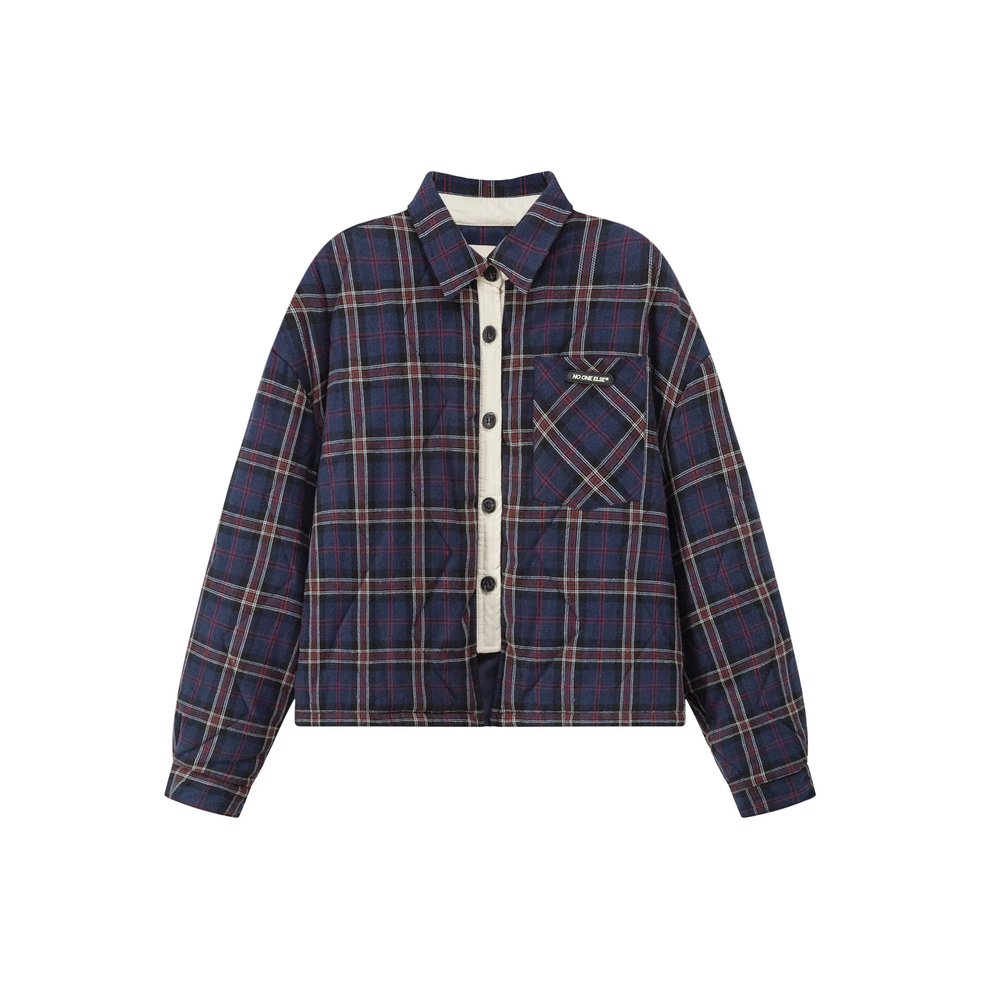 Check Shirt Overfit Jacket