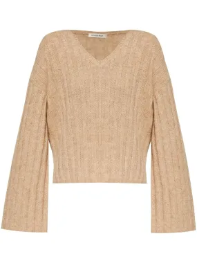 Cimone Sweater in Twill Beige