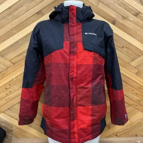 Columbia - Kid's 3-in-1 Winter Jacket - MSRP comp $180: Red/Black-children-LG