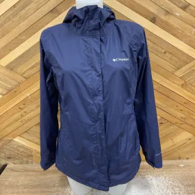 Columbia - Women's Rain Jacket - MSRP $120: Navy Blue-women-MD