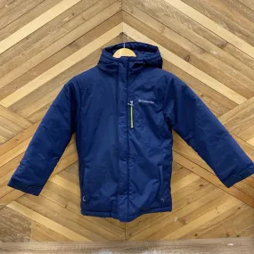 Columbia- Insulated winter jacket- MSRP $149: Navy -children-8