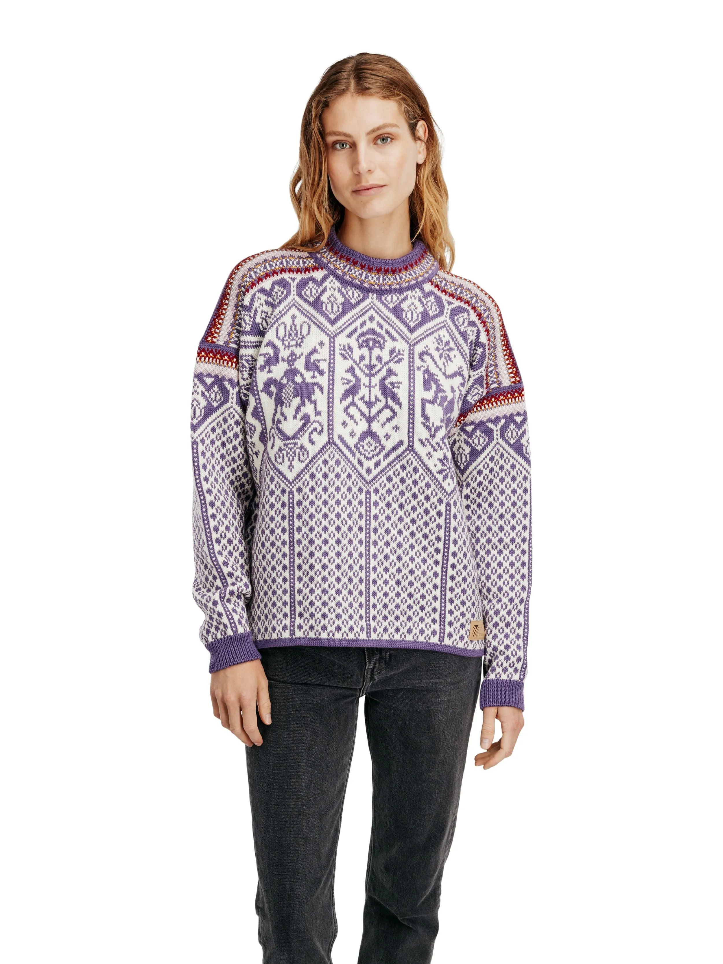 Dale of Norway - 1994 Feminine Sweater - Purple