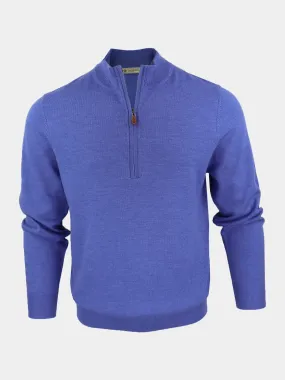 Donald Ross 1/4 Zip - Ocean