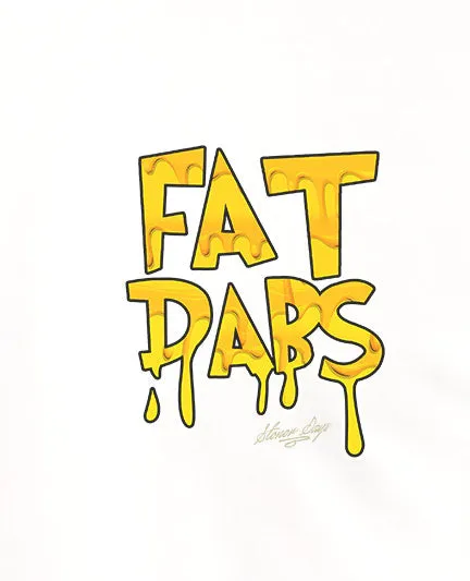 Fat Dabs White Tee