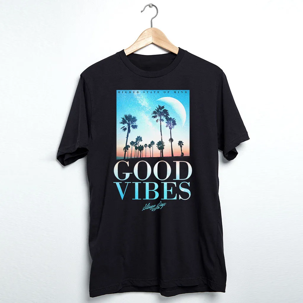 Good Vibes Throwback Tee