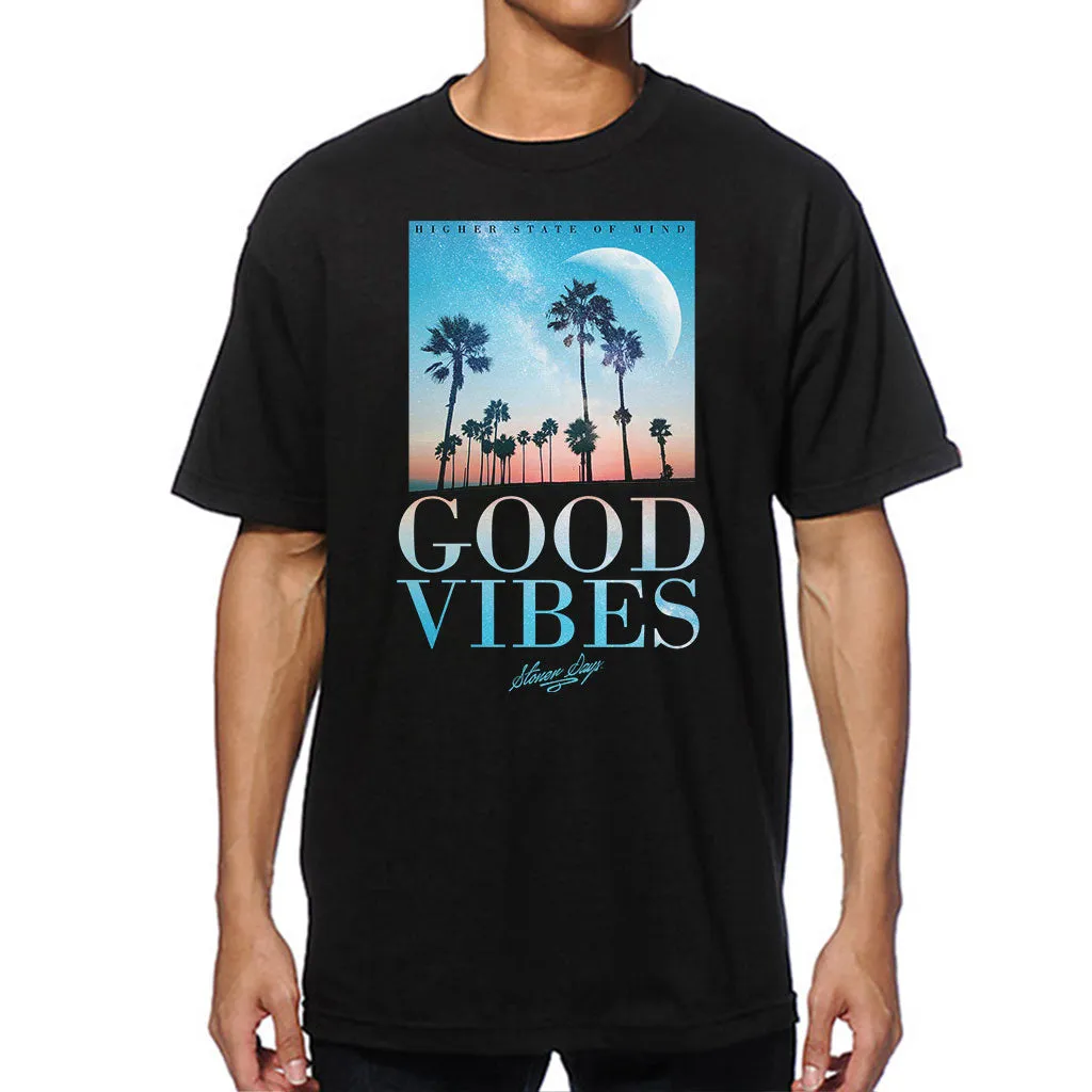 Good Vibes Throwback Tee