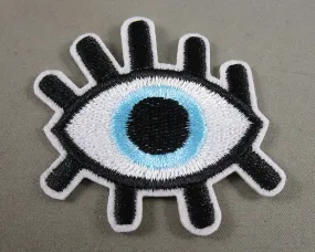 Greek Evil Eye Protection Iron on Patch 1pc C288