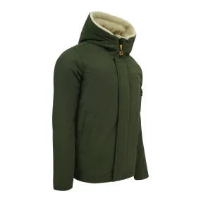 IZOD Men's Sherpa-Lined Hood Full Zip Jacket