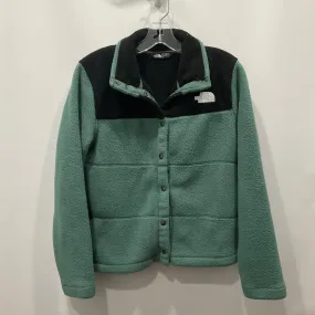 Jacket Fleece By The North Face In Black & Green, Size: S