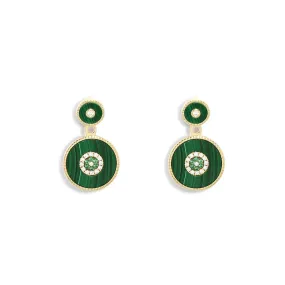 Malachite Ear Jackets