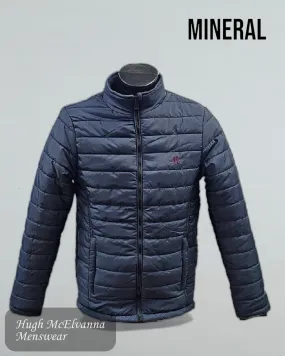 Mens Mineral Navy CLIMATE Puffa Jacket