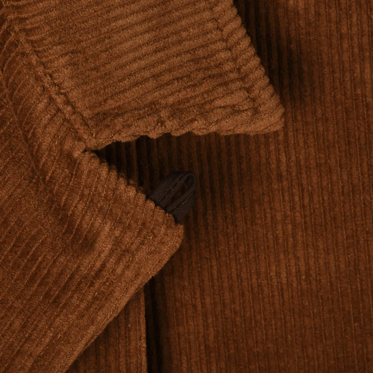 MONITALY CORDUROY HARVESTER JACKET - CHESTNUT