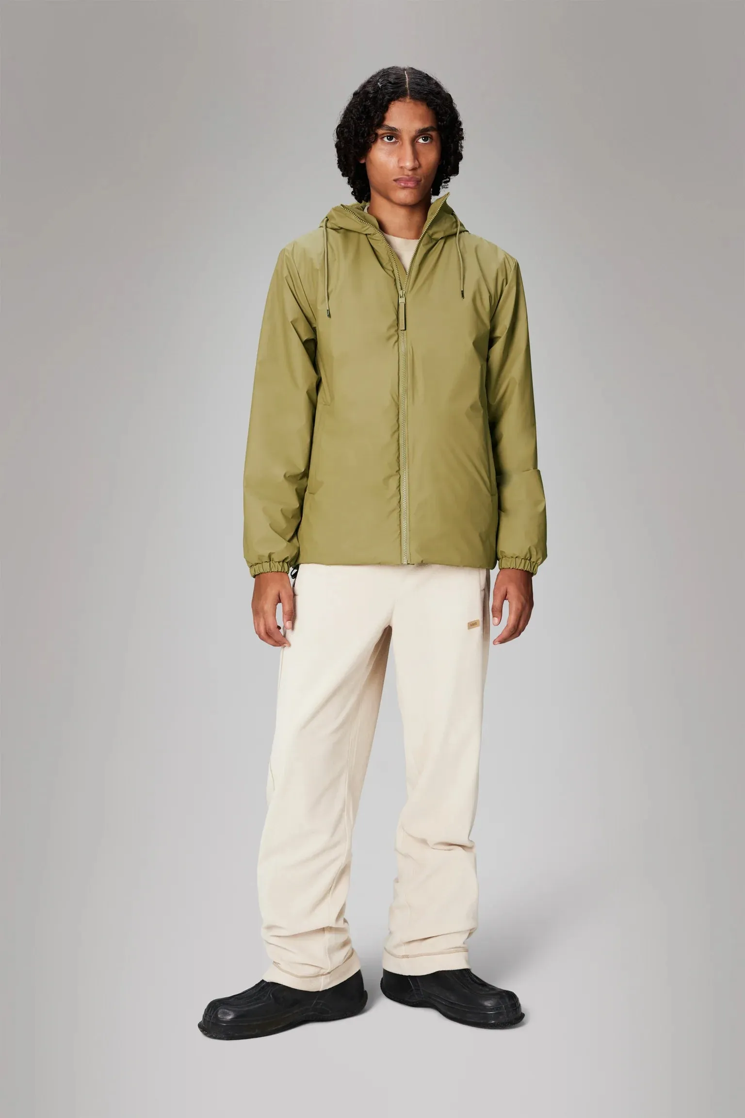 Rains Lohja Insulated Jacket Khaki