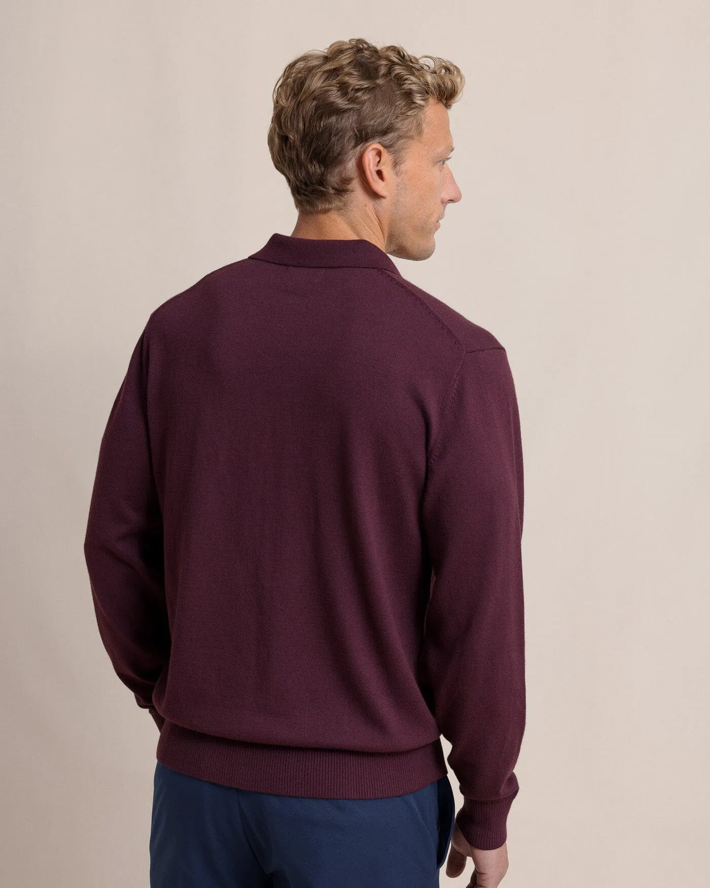 Woodville Jade Sweater Polo